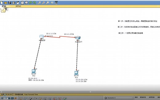 思科—PPP协议路由配置（pap)