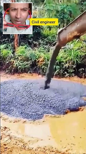 "Worst Concrete Road Construction Mistakes – Engineer’s Reaction!" #shorts #concretework