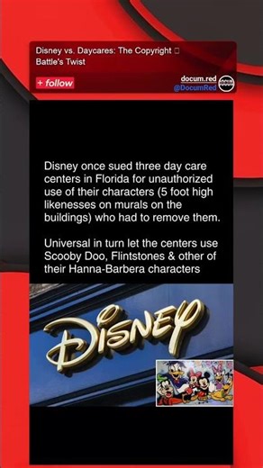 Disney vs. Daycares: The Copyright Battle's Twist