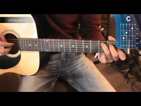 Cómo tocar "Historia de Taxi" de Ricardo Arjona Guitarra (HD) Tutorial - Christianvib