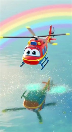 Heli’s Colorful Sky Adventure 3D Cartoon Helicopter Story for Kids