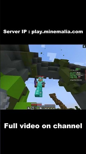 Mace PvP Cracked Server is INSANE! 😱💥 #minecraftshorts #crackedserver #macepvp #minecraftip