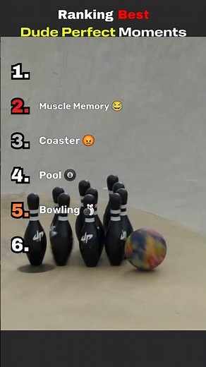 Ranking The Best Trick Shots Ever… These Are INSANE 🤯 #dudeperfect #trickshots #shorts #shortvideo
