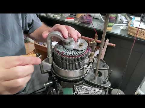 Circular Sock Knitting Machine (CSM) Standard Sock Demo