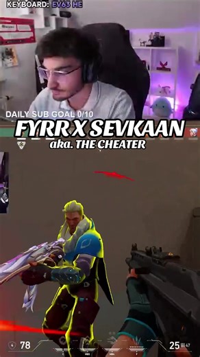 Fyrr Accuses Me of Cheating in Valorant Gameplay