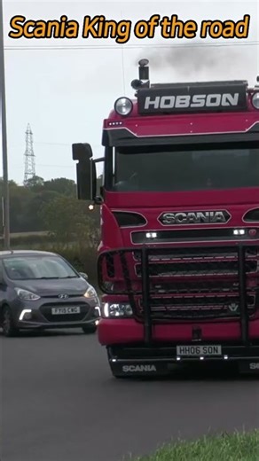 KING of the road - 𝕊ℂ𝔸ℕ𝕀𝔸 - #truck #lkw #road #scania #volvo #iveco #mercedes #man D + 1