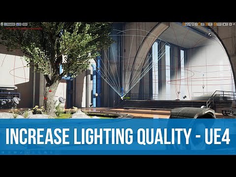 How to use lighting falloff and attenuation radius on lights - UE4