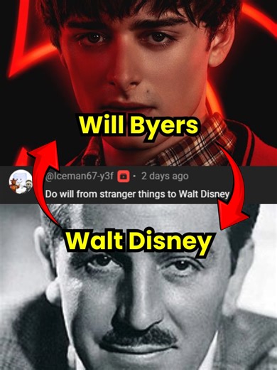 Connecting Will Byers to Walt Disney Themes