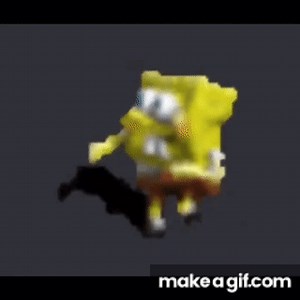 Spongebob dancing (meme) on Make a GIF