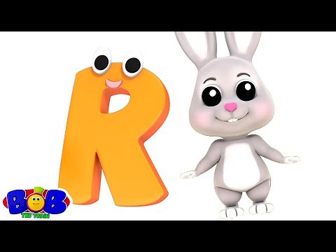 Letter R Song, Learn Alphabet, Nursery Rhymes And Kids Songs by Bob The Train