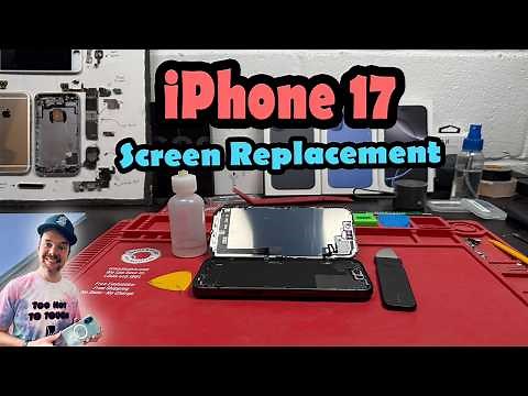 🛠️ iPhone 17 Screen Replacement Guide | DIY Repair Tutorial
