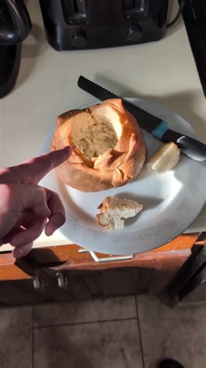 you can buy bread bowls?! #bread #breadbowl | bread bowl