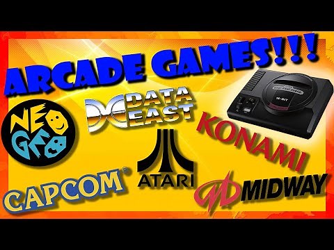 How to play ARCADE games on your Sega Genesis Mini with Hakchi CE! (Tutorial)