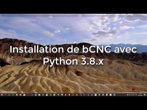 bCNC Installation avec Python (Nouvelle Version)