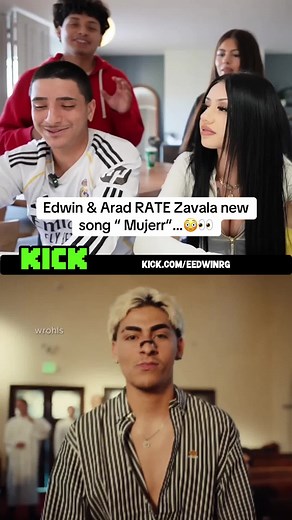 Edwin & Arad RATE Zavala new song “ Mujerr”…😳👀#edwin #arad #zavala #fyp