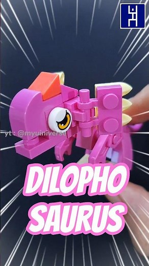 dilophosaurus dinosaur lego