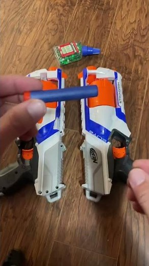 Modified NERF Strongarms | MacDannyGun #shorts