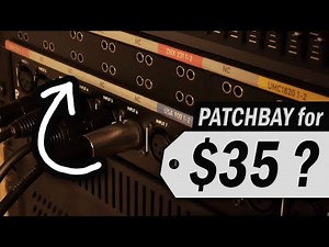 How I Built My Home Studio Patchbay for Cheap
