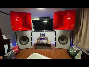 JBL 2360 horn First Test