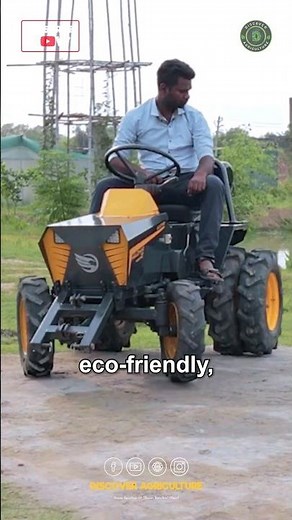 Amazing Electric Mini Tractor | Sukoon Haldar 750 Micro Trac