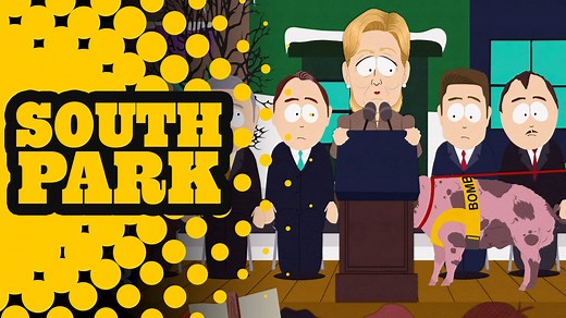 The Bomb-Sniffing Pig picks up the scent of nuclear residue coming from Hillary Clinton. "The Snuke" S11 | South Park