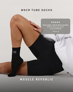 Loved by many. Tried by you next. Our community can’t stop talking about the softness, fit, and everyday comfort of these 80% cotton socks. Find out what the hype is about. | Muscle Republic