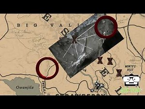 Red Dead Redemption 2: 4th Alien Rock Discovered near Mt Shann with Panoramic Map