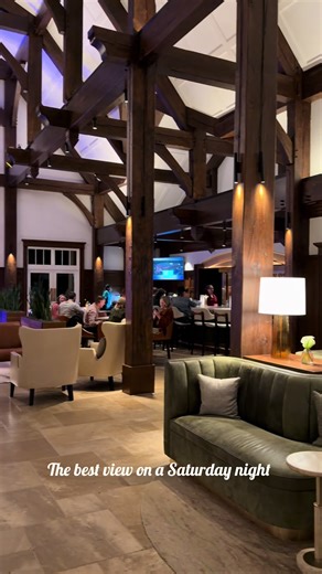 Enjoying Live Music and Nightcap on Saturday Night