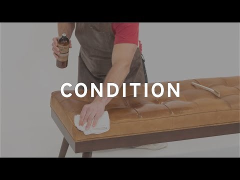 How To Condition & Protect Leather Furniture | Otter Wax Leather Oil