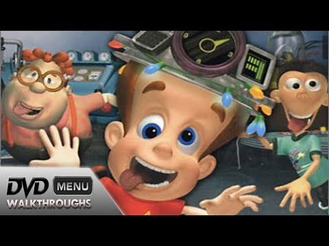 Jimmy Neutron Boy Genius: Confusion Fusion (2003) DvD Menu Walkthrough