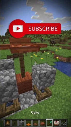 Minecraft Picnic Table #minecraft #shorts