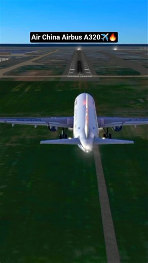 Air China Airbus A320 Landing at Seoul ✈️🇰🇷 | RFS Real Flight Simulator #shorts #shortsfeed #viral