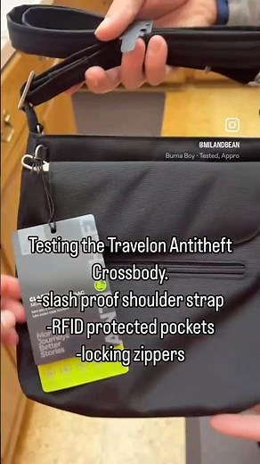 Testing the Travelon Anti-Theft Crossbody Bag