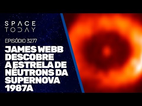 James Webb discovers the neutron star of supernova 1987A.