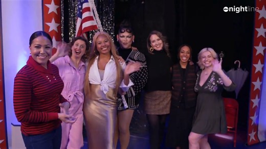 1.6K views · 18 reactions | TONIGHT ON #NIGHTLINE: ABC News’ Stephanie Ramos is going behind the scenes of "FIVE The Parody Musical"– a, timely, raunchy parody musical highlighting five women in Former Pres. Donald Trump’s life. | Nightline | Facebook