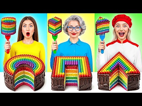 Me vs Grandma Cooking Challenge | Funny Kitchen Tricks by Multi DO Challenge