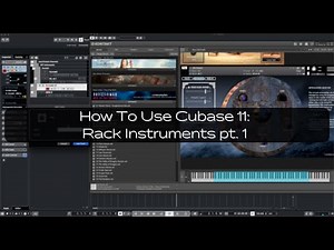 How To Use Cubase 11: Rack Instruments pt. 1