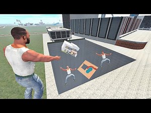 Franklin House Fall In Deepest Pool - INDIAN BIKE DRIVING 3D