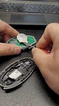 Hyundai key fob battery replacement #automobile #mechanic #diy