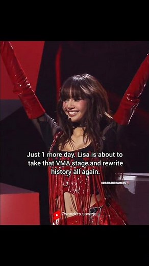 Just 1 more day🔥🗿 #lisavma #lisa #vmas #vma2026 #sawadika #blackpink #mtvvma #lisamanoban #lisaedit