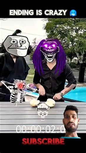 ENDING IS CRAZY ☠️ #trollface #memes 🤣