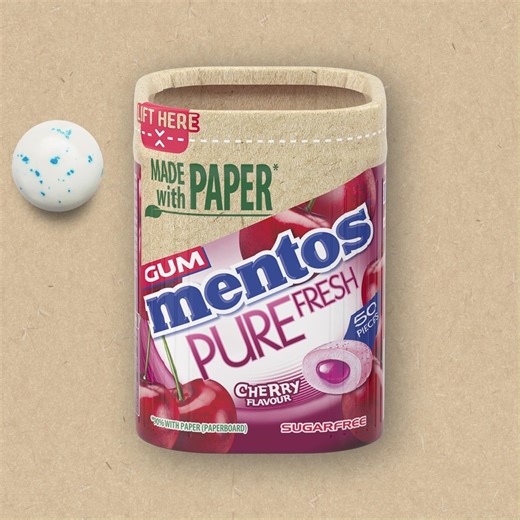 220K views · 28 reactions | A burst of flavour in every chew! Say YES to Mentos Pure Fresh Gum. #productoftheyear *Winner Gum Category. Survey 8000 people by Kantar. | Mentos | Facebook