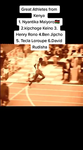 Athleticskenya ensure Kenya remains at the top of the ladder in many athletics events... Behind spectacular victory of such great names as Nyandika Maiyoro, Kipchoge Keino, Henry Rono, Ben Jipcho, Tecla Loroupe and David Rudisha #athleticskenya #worldathletics #trackandfield #nyandikamaiyoro #ripnyantikamaiyoro #olmpic #track #kenya #athlet #africa #nike #usa #fyp #goviral