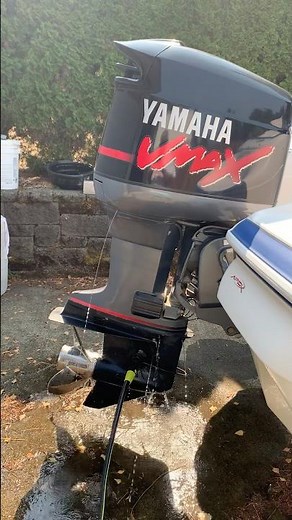 Yamaha winterizing #yamaha #outboards #boating
