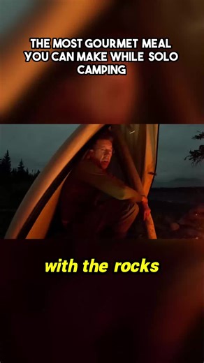 This late-night solo camping setup is *peak* cozy vibes! 🔥 Someone is braving the chill in their hot tent with a seriously gourmet campfire feast: cured salami, smoked salmon mixed with brie, honey, walnuts, and garlic served on pilot bread. 🤤 Talk about leveling up trail snacks! Let's hope the bears aren't attracted to that amazing smell tonight! 🐻 #solocamping #bushcraftfood #hottent #campingmeals #gourmetcamping