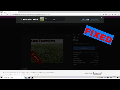 How to fix Open with Unity bug in the Asset Store