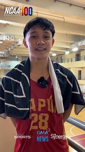 39K views · 141 reactions | “Malayo na kami, pero malayo pa.” ❤️‍ The Mapúa Red Robins may have secured a win over the JRU Light Bombers, but according to Ruzzel Del Poso, the journey is far from over. He stressed that consistency, eagerness, and readiness for every hurdle are keys to reaching their bigger goals this season. Follow #GMASports for more #NCAA100 updates. | GMA Sports PH | Facebook