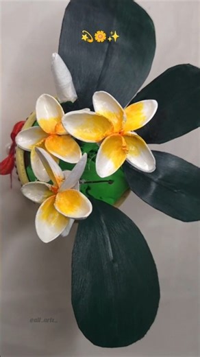 Diy pista Shell flowers #diy #diycrafts #flowers #handmade #youtubeshorts #viral #trending #ytshorts