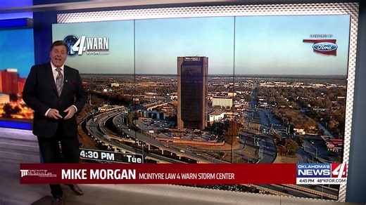 Mike Morgan is tracking more Winter precipitation on the way to Oklahoma! December 2, 2025