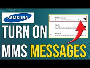 How To Turn On MMS Messages On Samsung (How To Enable MMS Messages On Samsung)